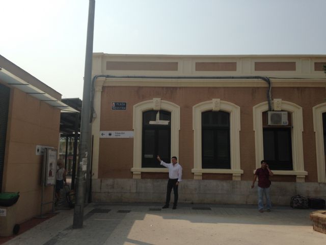 El PSOE reprocha al PP que no sea capaz de exigir la finalización de las obras de la Estación del Carmen, que ofrece una imagen desoladora - 1, Foto 1