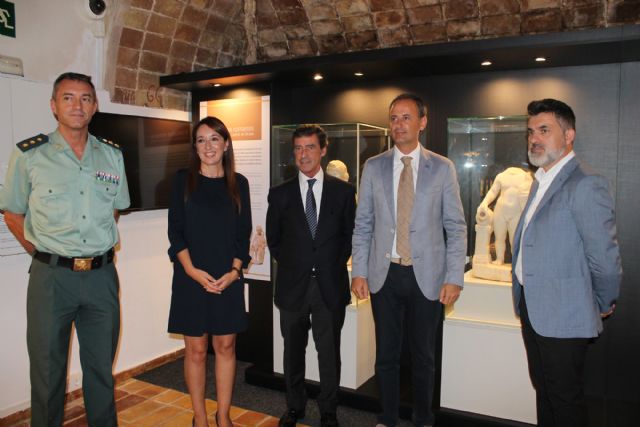 Las esculturas romanas del yacimiento de Los Cantos ya están en Bullas - 1, Foto 1