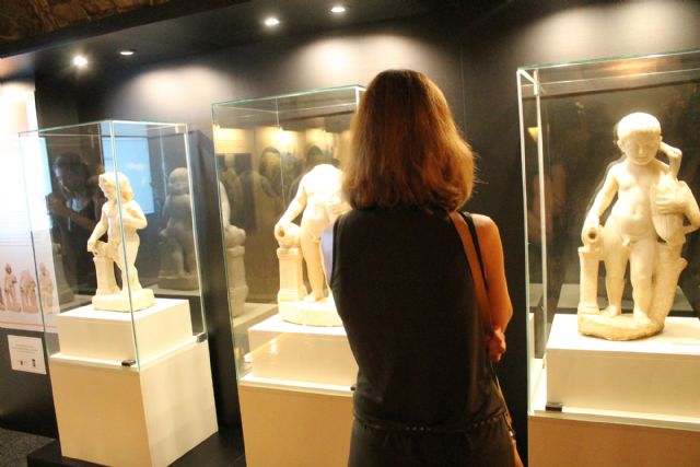 Las esculturas romanas del yacimiento de Los Cantos ya están en Bullas - 2, Foto 2