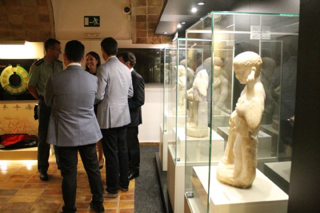 Las esculturas romanas del yacimiento de Los Cantos ya están en Bullas - 3, Foto 3