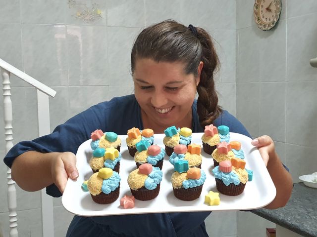 Receta: ¡CUPCAKES PLAYEROS! Con su efecto mar y arena - 1, Foto 1