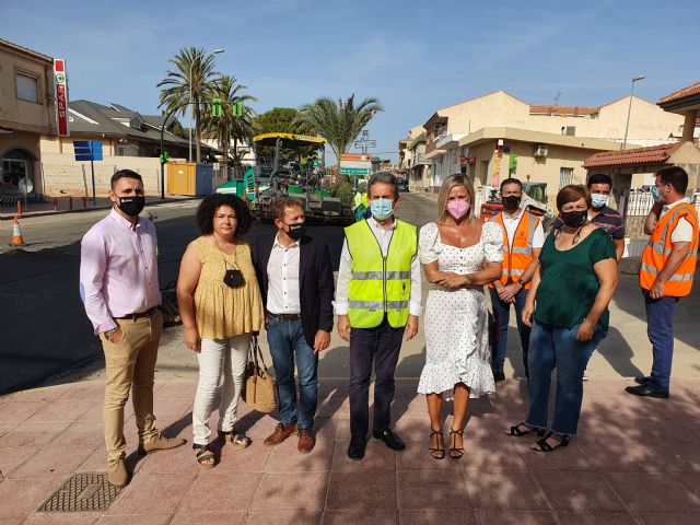 La Comunidad mejora la seguridad vial de la travesía de Balsicas - 1, Foto 1