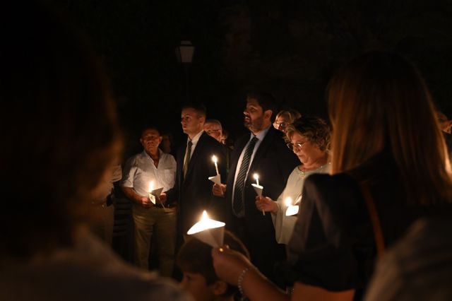 López Miras participa en la romería nocturna al Santuario de La Esperanza de Calasparra - 1, Foto 1