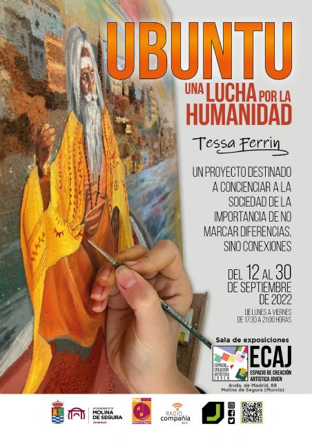 El Espacio de Creación Artística Joven de Molina de Segura acoge la exposición de UBUNTU: una lucha por la humanidad, de Tessa Ferrin, del 12 al 30 de septiembre - 1, Foto 1