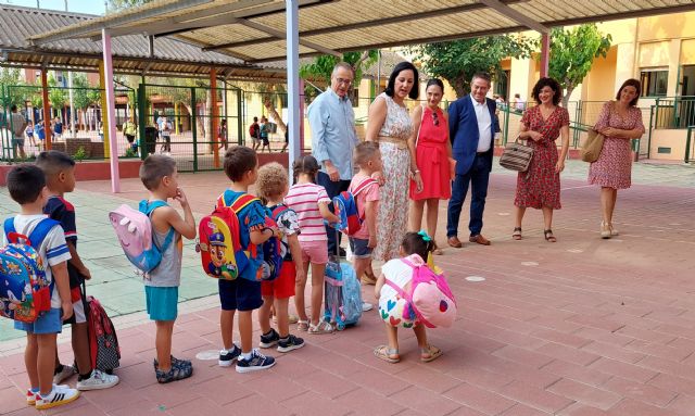 Más de 4.300 alumnos de Infantil, Primaria y Educación Especial comienzan el curso escolar en Alcantarilla - 1, Foto 1