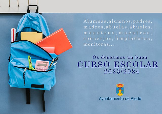 Comienza un nuevo curso escolar en Aledo - 1, Foto 1