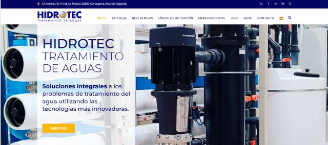 Hidrotec Tratamiento de Aguas lanza su nueva página web: más fluida, intuitiva y accesible - 3, Foto 3