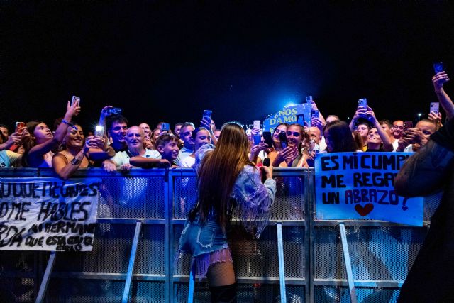 India Martínez deslumbra en Calasparra con su voz mágica y un impresionante directo - 5, Foto 5