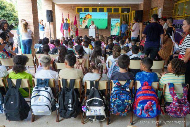 Más de 20.000 estudiantes de Infantil y Primaria protagonizan la vuelta al cole en Cartagena - 1, Foto 1