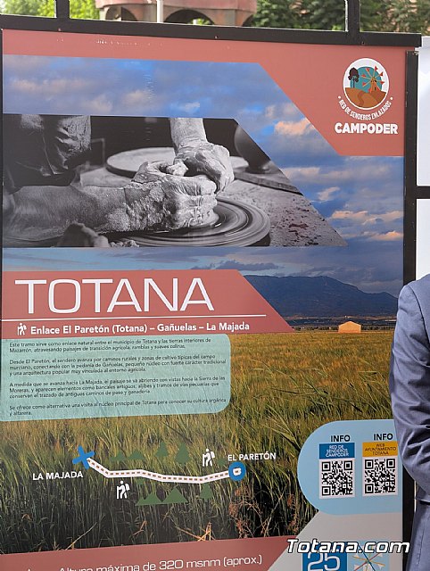 Totana acoge la exposición itinerante Vive los senderos Campoder para impulsar el turismo y el emprendimiento rural, Foto 6