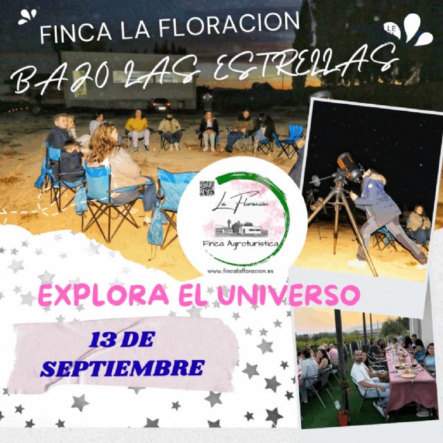 Finca La Floración organiza una experiencia única para disfrutar de una degustación con observación de estrellas en Cieza - 1, Foto 1