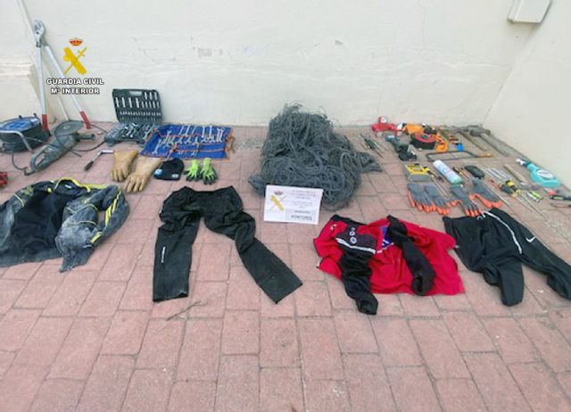 La Guardia Civil desarticula en Calasparra un grupo criminal que sustrajo cerca de ocho toneladas de cobre - 4, Foto 4