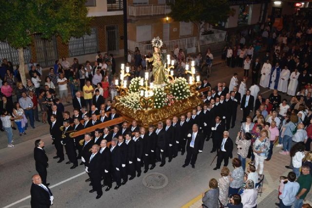 La Patrona de Torre Pacheco en Procesión por las calles de la localidad - 1, Foto 1