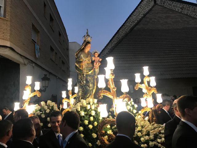La Patrona de Torre Pacheco en Procesión por las calles de la localidad - 2, Foto 2