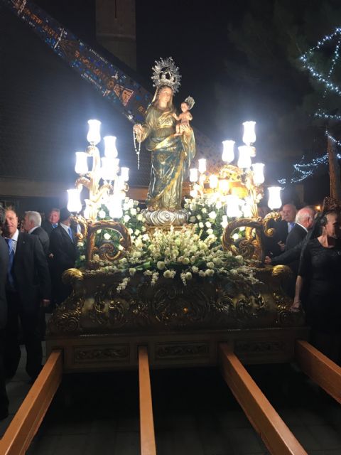 La Patrona de Torre Pacheco en Procesión por las calles de la localidad - 3, Foto 3