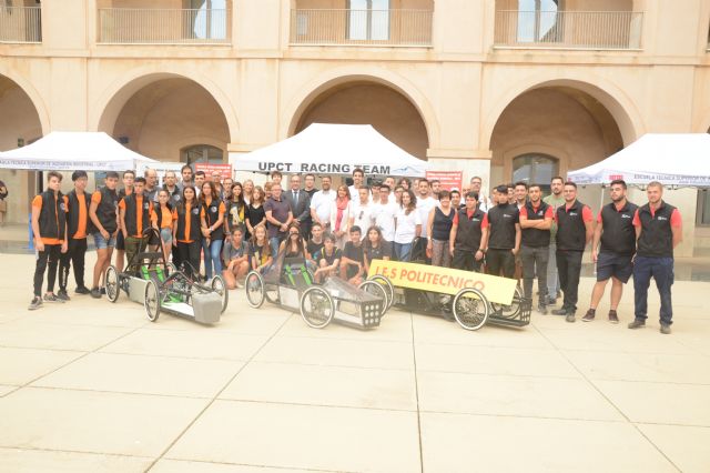 La Escuela de Industriales de la UPCT ayuda a estudiantes de instituto a mejorar sus vehículos eléctricos para la competición Greenpower - 2, Foto 2