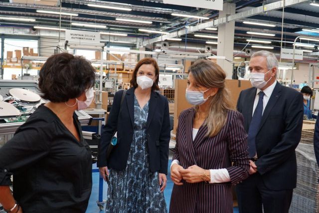 Yolanda Díaz visita Mondragon - 2, Foto 2