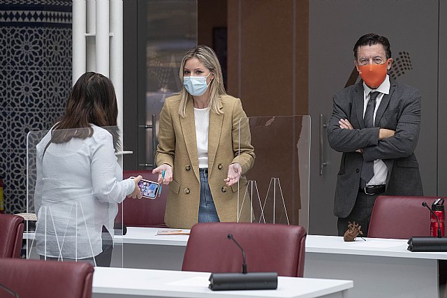 Cs presenta un escrito de disconformidad en la Asamblea regional por la modificación del reglamento del Grupo Mixto aprobada por el PP y los tránsfugas - 1, Foto 1