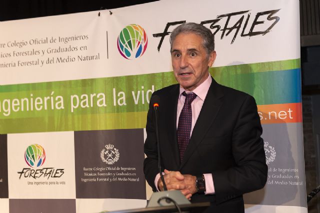 Los ingenieros forestales dan su diploma de honor a patrimonio nacional, pefc-espa&ntilde;a, el ies foramontanos de cabezón de la sal y al ayuntamiento de aranjuez - 5, Foto 5