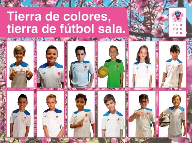 El nuevo diseño del escudo del Cieza Fútbol Sala se vuelca en la promoción de la Floración - 1, Foto 1