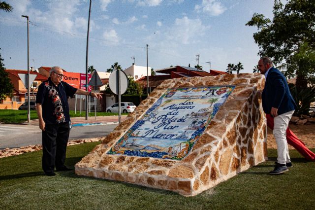 Inauguración del mural de cerámica Los Alcázares, la perla del Mar Menor - 1, Foto 1