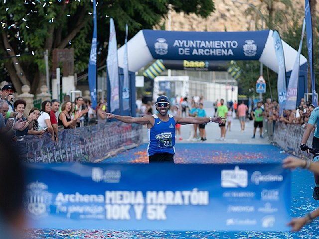 Los atletas del Club Atletismo Alhama dominan la III Media Maratn. 10k y 5k de Archena, Foto 4