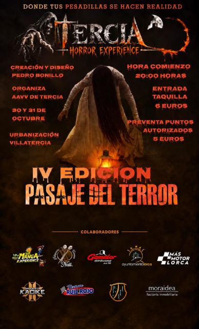 La pedanía de Tercia celebrará Halloween con un pasaje del terror, una gymkana y actuaciones de baile - 3, Foto 3