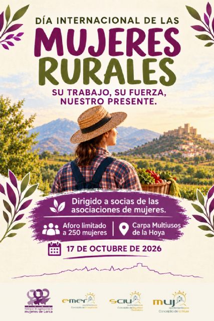 Más de 250 mujeres de Lorca participarán este año en la jornada para conmemorar el Día Internacional de las Mujeres Rurales - 2, Foto 2