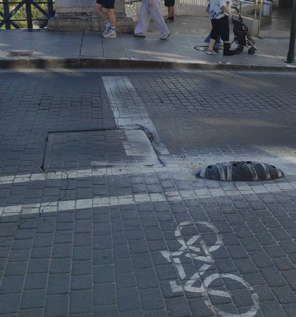 Huermur alerta de nuevos hundimientos y grietas en el Puente Viejo de Murcia - 5, Foto 5