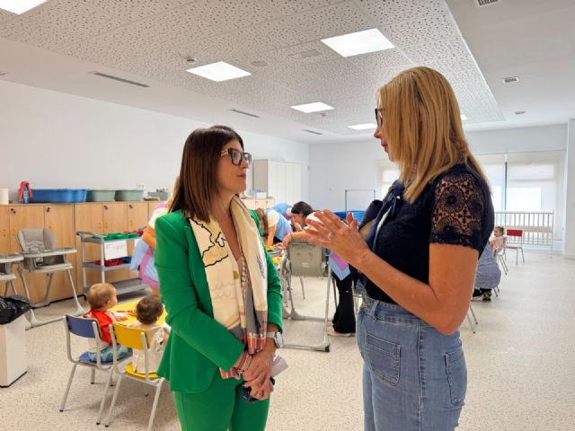El servicio de comedor de la Escuela Infantil de San Antonio entra en funcionamiento para facilitar la conciliación de las familias lorquinas - 2, Foto 2