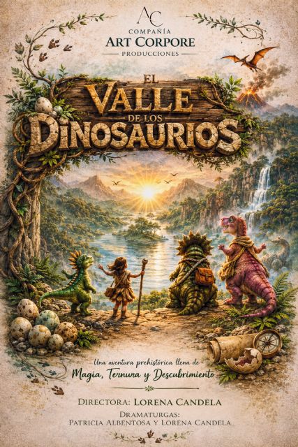 El Teatro Vico de Jumilla abre su nuevo semestre con 'El Valle de los Dinosaurios' de la Compa��a ART CORPORE PRODUCCIONES