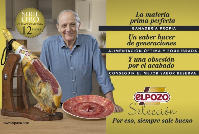 Nueva campaña de ElPozo para ensalzar las propiedades de su jamn reserva ‘Serie Oro’, Foto 1