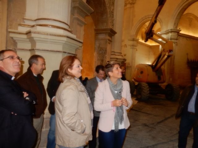 Las obras de restauración de la Colegiata de San Patricio de Lorca finalizarán en el primer trimestre de 2017 - 1, Foto 1