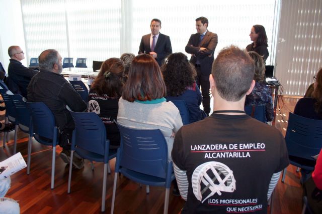 Jornada de puertas abiertas y clausura de la Lanzadera de Empleo de Alcantarilla, en donde uno de cada dos participantes ha sido contratado - 1, Foto 1