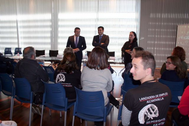 Jornada de puertas abiertas y clausura de la Lanzadera de Empleo de Alcantarilla, en donde uno de cada dos participantes ha sido contratado - 2, Foto 2