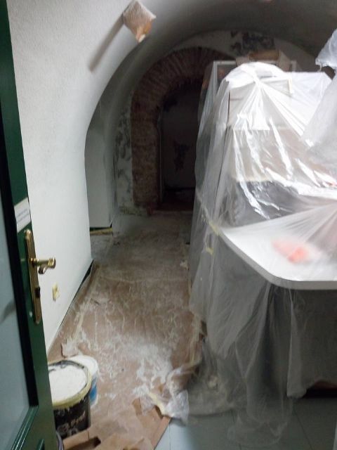 El Grupo Popular denuncia el lamentable estado de abandono que presenta el acceso a su despacho en el sótano del ayuntamiento desde hace casi un año, Foto 6