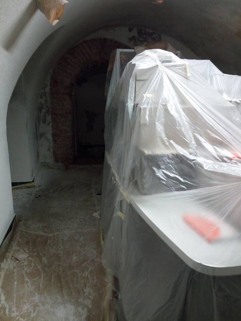 El Grupo Popular denuncia el lamentable estado de abandono que presenta el acceso a su despacho en el sótano del ayuntamiento desde hace casi un año, Foto 8