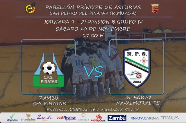 Zambú CFS Pinatar busca una nueva victoria ante su afición este sábado - 1, Foto 1