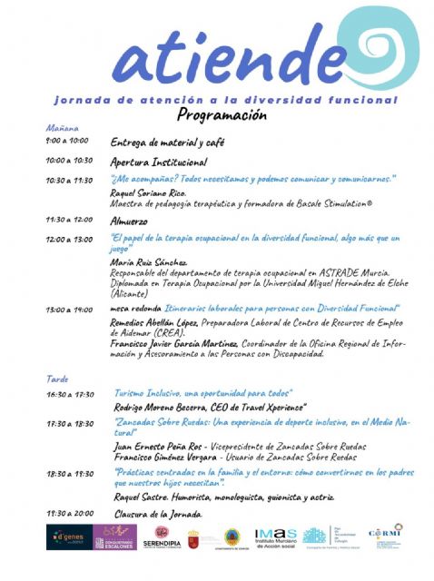 Presentada la II Jornada de Atención a la Diversidad Funcional “ATIENDE” - 3, Foto 3