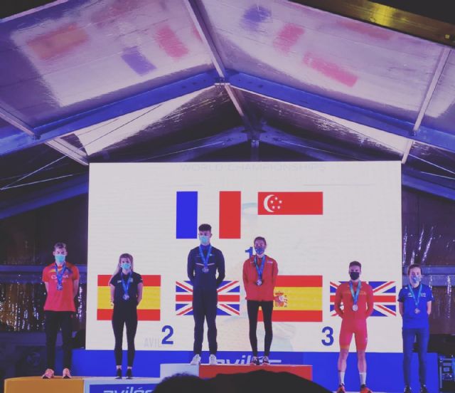 La murciana, Paula Sánchez, junto al equipo español femenino de triatlón en la Copa de Europa de Triatlón y Campeonatos del Mediterráneo, en Quarteira - 3, Foto 3