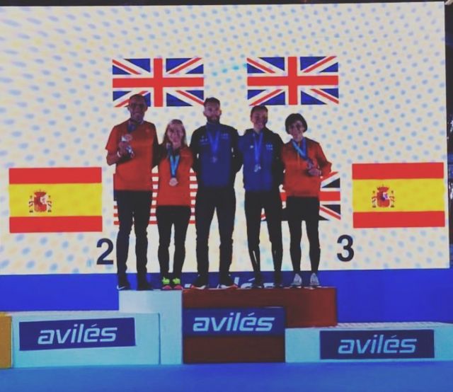 La murciana, Paula Sánchez, junto al equipo español femenino de triatlón en la Copa de Europa de Triatlón y Campeonatos del Mediterráneo, en Quarteira - 4, Foto 4