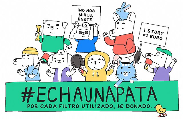 #Echaunapata quiere conseguir 20.000 € en comida para ayudar a mascotas sin hogar y concienciar sobre el NO ABANDONO con vistas a la Navidad - 1, Foto 1