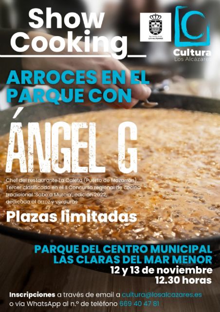 El chef Ángel G. enseñará este fin de semana a elaborar uno de los mejores arroces de la Región - 1, Foto 1