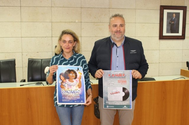 Los musicales “Encanto” y “Siempre Camilo”, tendrán lugar los días 2 y 5 de diciembre en el Cine Velasco, Foto 1