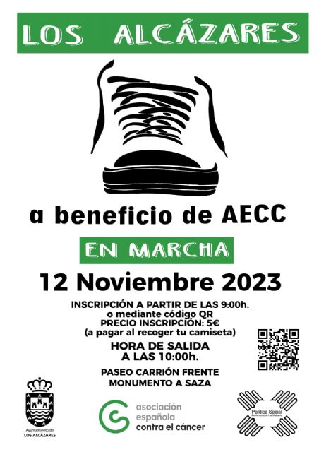 Una marcha de corazones solidarios recorrerá Los Alcázares este domingo 12 de noviembre - 1, Foto 1