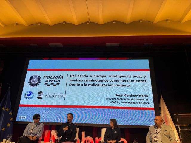 La Policía Local de Murcia participa en el Foro Internacional sobre terrorismo yihadista celebrado en la Universidad Nebrija - 3, Foto 3