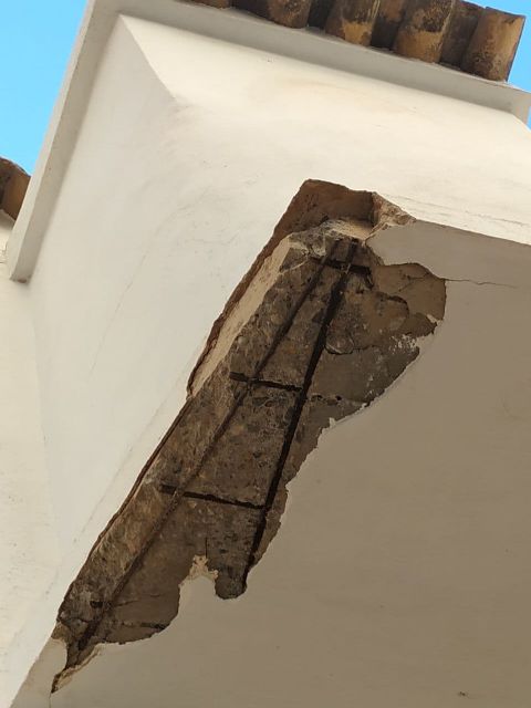 Huermur denuncia los desperfectos del Arco de la Aurora, y solicita medidas inmediatas - 4, Foto 4