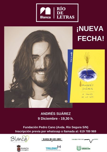 Broche de oro del ciclo literario 'Río de Letras' con el cantautor Andrés Suárez - 1, Foto 1