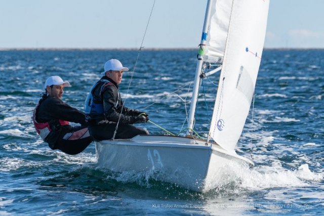 Pablo y Martín Fresneda, en la primera prueba del día en esta tercera y última jornada ©P. Valverde, Foto 1