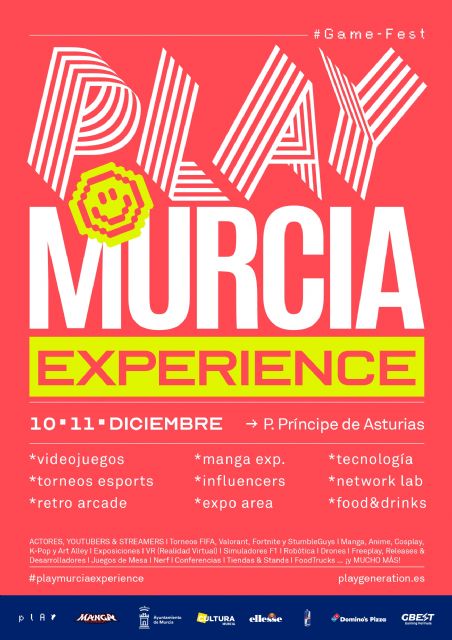 Play Murcia Experiencie convierte a la ciudad en capital del mundo del videojuego y del ocio digital durante el próximo fin de semana - 1, Foto 1